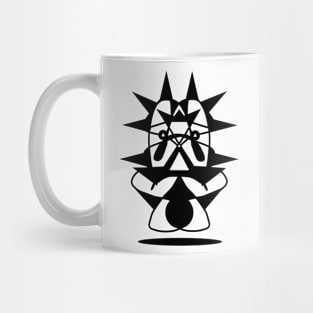 tiger black Mug